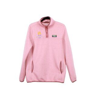 LL Bean Women's Airlight Knit Pullover Sweater Pink Heather Size S Tall